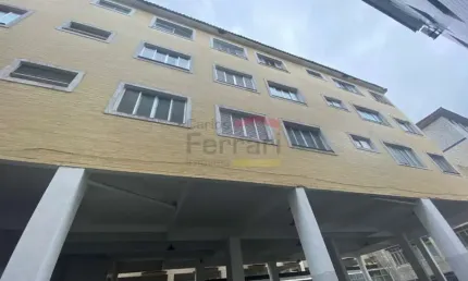 APARTAMENTO NA PRAIA GRANDE, CANTO DO FORTE, 1 DORMITÓRIO, 1 VAGA, SEM ELEVADOR