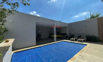 Casa Alto Padrão Palmas do Tremembé, 4 dormitórios, piscina aquecida, churrasqueira.