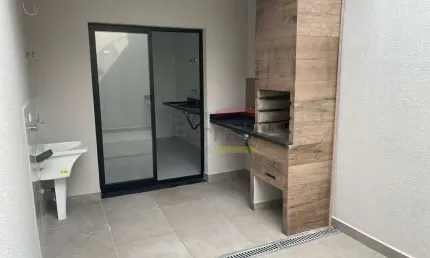 Sobrado novo nunca habitado a venda, vila isolina mazzei, 03 dormitórios, 01 suíte, 02 vaga, sacada,