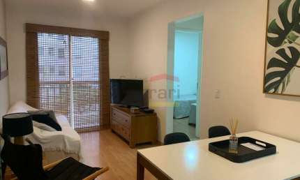 Apartamento Todo Mobiliado 2 quartos e 1 vaga -Lazer Completo -  Rua 25  Janeiro