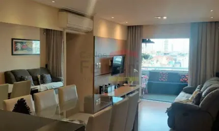 APARTAMENTO NA VILA ISOLINA MAZZEI  COM 3 DORMITÓRIOS, SENDO 1 SUÍTE, 2 VAGAS DE GARAGEM + LAZER
