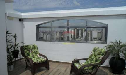 Cobertura no Jardim Sáo Paulo com 130 m², 3 dormitorios e 2 vagas