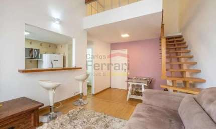 Aluga  Apartamento  Mobilado com 01 quarto, suíte, 1 Vaga   - Próximo ao metrô Paraíso,