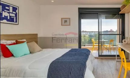 Apartamento com 1 quarto à venda na Rua Galeno de Almeida, 245, Pinheiros, São Paulo