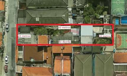 Oportunidade imperdível para investidores e construtores, terreno com 500m² (10X50)!