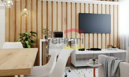 Apartamento tipo Studio - 41,09 m - 1 vaga - Próximo ao Metrô Santana