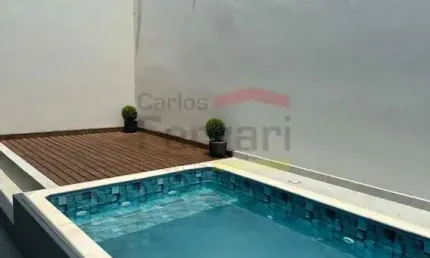 Casa à venda em Atibaia, 3 quartos, 1 suíte, 2 vagas com piscina.