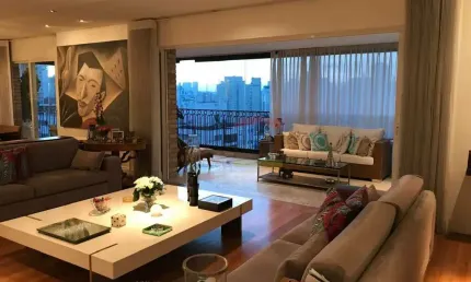 Apartamento com 4 quartos à venda na Avenida Sabiá, 133, Indianópolis, São Paulo