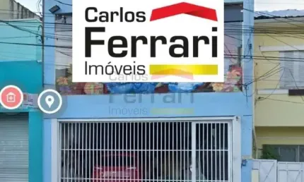Sobrado localização excepcional-Santana-Salão de Festas, Churrasqueira e Casa nos fundos