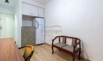 Apartamento mobiliado 54m²  com  02 quartos à 200 metros da santa casa vila buarque