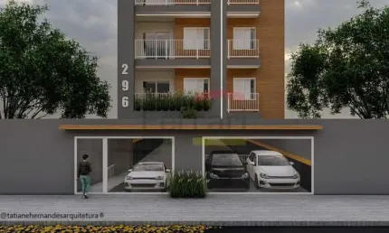 Apartamento em construção,  na parada inglesa, 2 dormitórios, terraço, 1 vaga