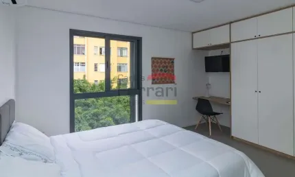 Studio à venda, Santa Cecilia, próximo ao metrô, mobiliado, pronto para morar.