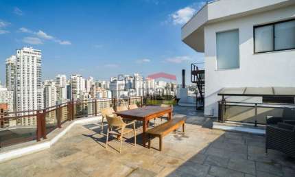 Bela Cobertura com vista a 360,no Pacaembú ,com dormitórios,3 suites, 5 vaga.s