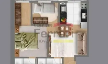 Apartamento Garden 68m² Perdizes 2 dormitórios sem vaga Salão de Festa Coworking FirePlace Playgroud