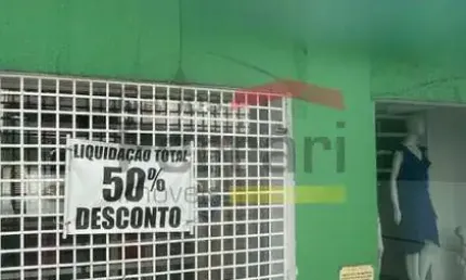 Locação de loja comercial de 55m² em santa teresinha, com 02 vagas e 01 banheiro.