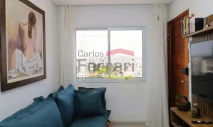 Apartamento à venda em Condomínio, 45m², 1 quarto com área Gourmet