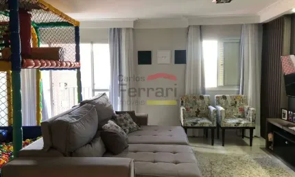 Apto com 3 dormitórios 3 banheiros 1 suite 1 vaga de garagem, lazer completo.