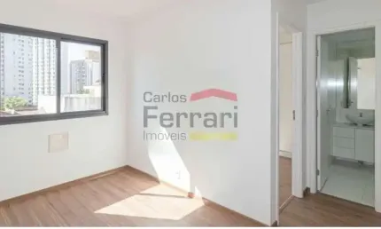 Apartamento 1 dormitório ? 25m²  av. brigadeiro luís antônio