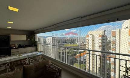 Vila Anastacio, apartamento 136 metros, 3 dormitórios, 2 suites, 3 vagas, mobiliado, decorado, lazer