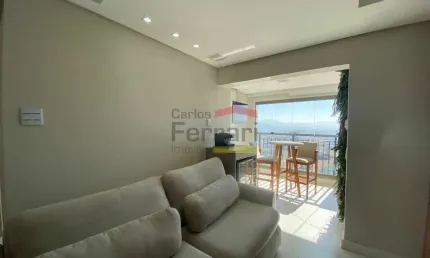 Apartamento NOVO de 64m², andar alto com varanda gourmet, 1 vaga,  à 100 metros do metrô Tucuruvi.