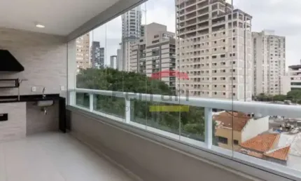 Apartamento 119m² com  varanda gourmet., 3 suítes, 3 vagas perdizes