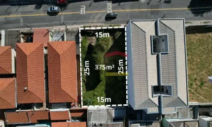 Terreno à venda - 375m² | 15x25 | plano - limpo | rua george chahestian - lauzane paulista