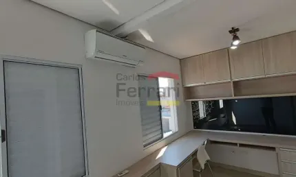 Sobrado em condomínio à venda 2 suítes, 2 vagas, semi mobilado, ar condicionado, vila isolina mazzei