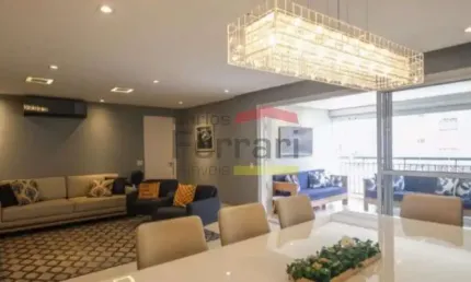 Apartamento 162m²  com 3 dormitórios varanda gourmet , 3 suites 3 vagas - santana