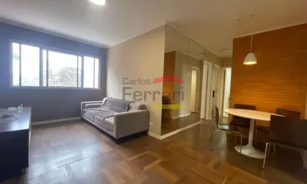 Locação apartamento decorado com 2 dormitórios e 1 vaga , 69 m² , pronto para morar rua casa forte