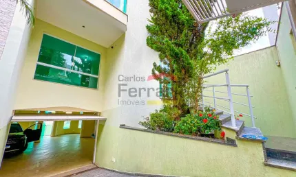 Casa no jardim frança alto padrão, 3 suítes, 5 vagas de garagem, 459,92 m2
