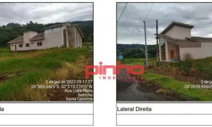 Casa com 3 dormitórios à venda, 226 m² por R$ 452.003,16 - Centro - Saltinho/SC