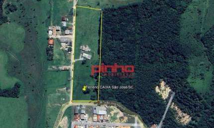 Terreno à venda, 30268 m² por R$ 3.705.982,65 - Forquilhas - São José/SC