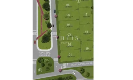 Terreno à venda no bosque das figueiras, passo de torres , 420 m2 por r$ 270.000