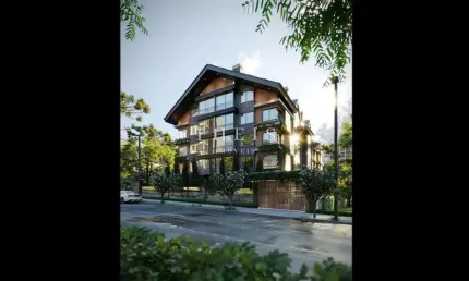 Apartamento com 1 quarto à venda no centro, canela , 44 m2 por r$ 699.171