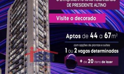 Apartamento com 2 quartos à venda no Presidente Altino, Osasco 