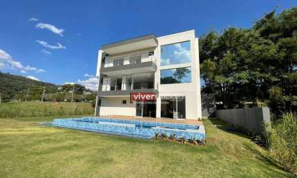 Casa com 5 dormitórios, 550 m² - venda por R$ 5.500.000,00 ou aluguel por R$ 26.430,00/mês - Condominio Porto Atibaia - Atibaia/SP
