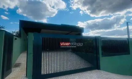 Casa totalmente térrea!! loteamento serras de atibaia ii!! 03 suites com closet!!