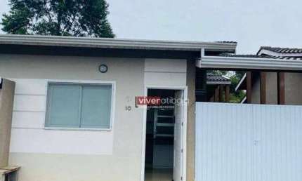 Casa com 2 dormitórios à venda, 52 m² por R$ 360.000,00 - Jardim Colonial - Atibaia/SP