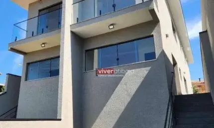 Casa com 3 dormitórios à venda, 110 m² por r$ 800.000 - jardim paulista - atibaia/sp