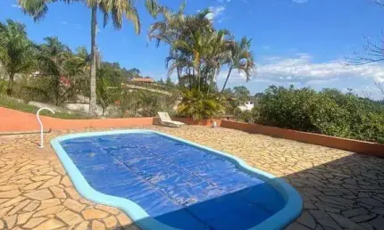 Chácara com 3 dormitórios à venda, 1200 m² por r$ 749.000,00 - portão - atibaia/sp