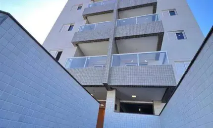 Apartamento novo na mirim - 3 quadras da praia - pronto para morar.