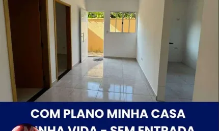 Financiamento com entrada facilitada!!  casa baixa - nova pronta pra morar - aceita plano minha casa minha vida!!