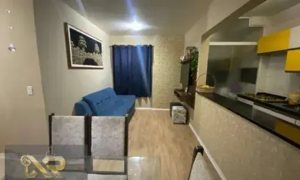 Apartamento para Venda em Embu das Artes, Jardim Castilho, 2 dormitórios, 1 banheiro, 1 vaga