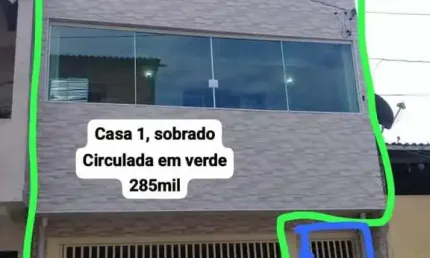 Casa para Venda em São Paulo, Conjunto Habitacional Pirajussara, 1 dormitório, 1 banheiro