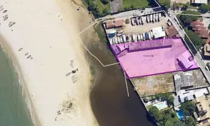 Terreno à venda na Rua Deputado Fernando Viegas, Ponta das Canas, Florianópolis