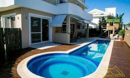 Casa com 4 dormitórios à venda, 436 m² por R$ 5.800.000,00 - Jurerê Internacional - Florianópolis/SC