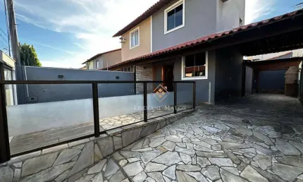 Casa no Solar da Lagoa com 2 dormitórios à venda, 70 m² por R$ 350.000 - Jardim Morada da Aldeia - São Pedro da Aldeia/RJ