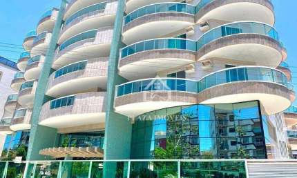 Cobertura com 4 dormitórios para alugar, 192 m² por R$ 6.500,00/mês - Braga - Cabo Frio/RJ