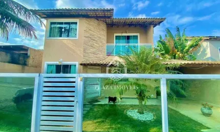 Casa com 4 dormitórios à venda, 208 m² por R$ 650.000 - Cond. Solar dos Cantarinos 1 - Recanto do Sol - São Pedro da Aldeia/RJ