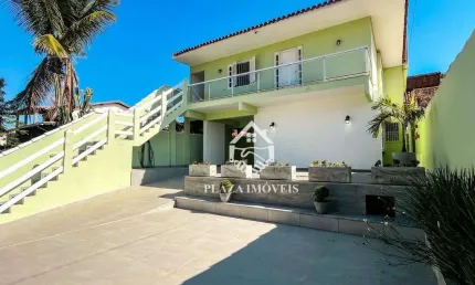 Casa com 4 dormitórios à venda, 196 m² por r$ 500.000,00 - praia linda - são pedro da aldeia/rj